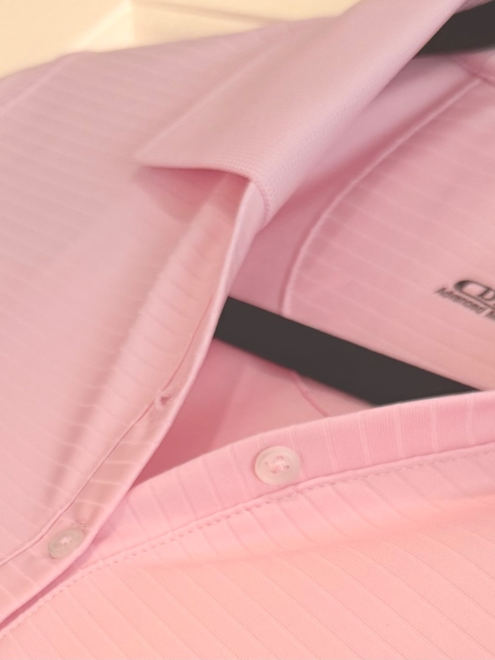 DriWay Pink Golf Shirt